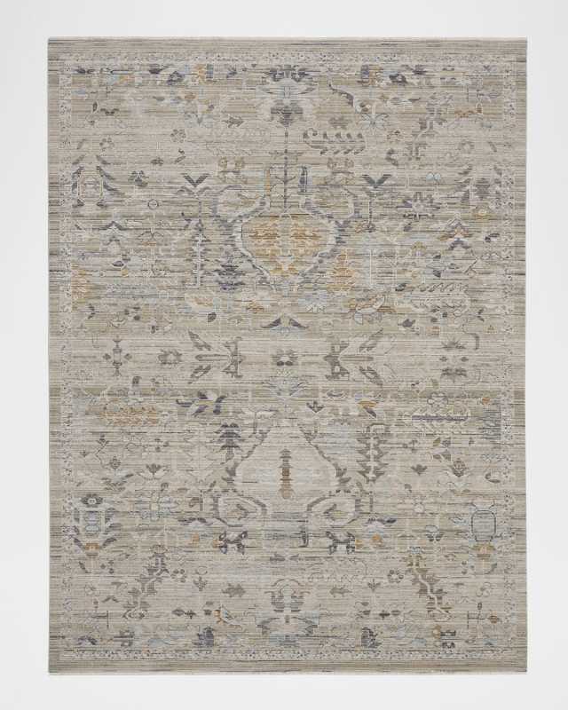 Lynx Taupe Power-Loomed Rug, 10' x 14'